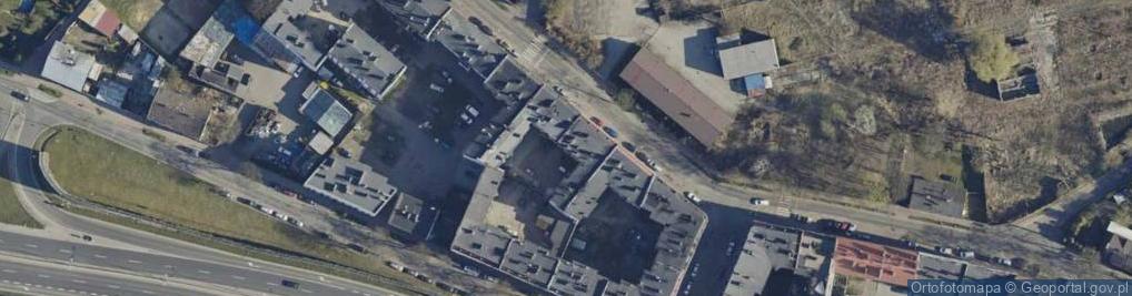 Zdjęcie satelitarne bł. Czesława ul.