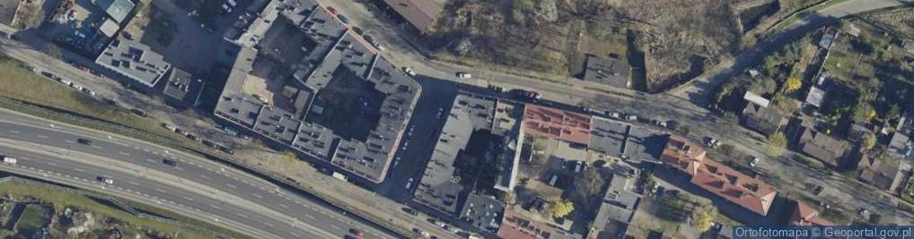 Zdjęcie satelitarne bł. Czesława ul.