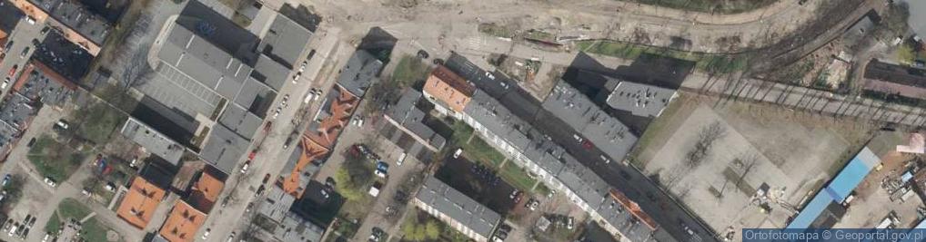 Zdjęcie satelitarne bł. Czesława ul.