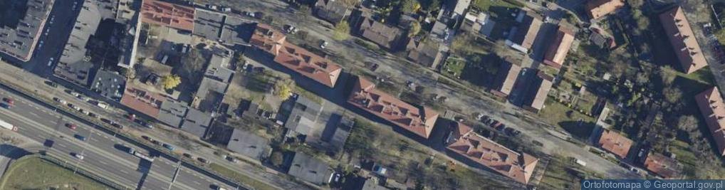 Zdjęcie satelitarne bł. Czesława ul.