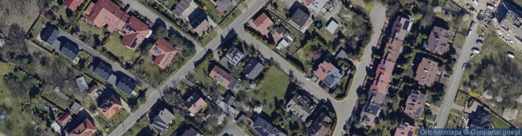 Zdjęcie satelitarne Bluszczowa ul.
