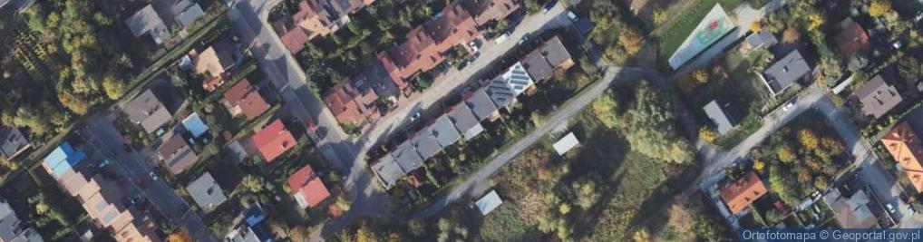 Zdjęcie satelitarne Błękitna ul.