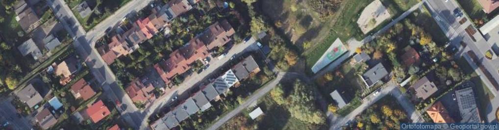Zdjęcie satelitarne Błękitna ul.