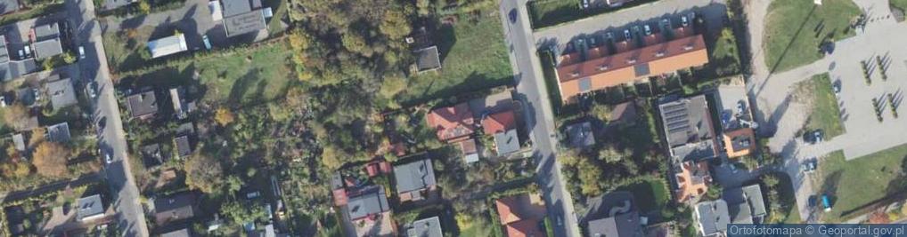Zdjęcie satelitarne Bluszczowa ul.