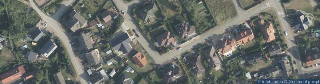 Zdjęcie satelitarne Błękitna ul.