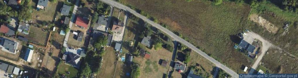 Zdjęcie satelitarne Bluszczowa ul.