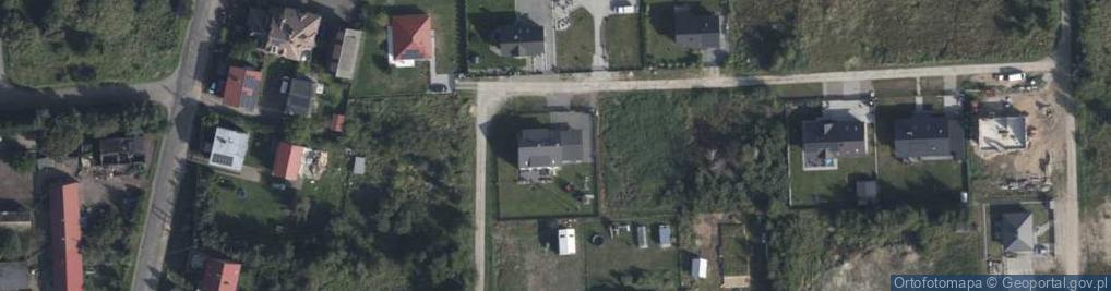 Zdjęcie satelitarne Błękitna ul.