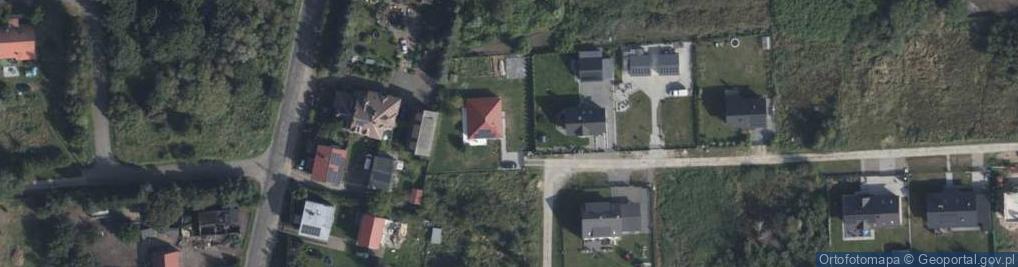 Zdjęcie satelitarne Błękitna ul.