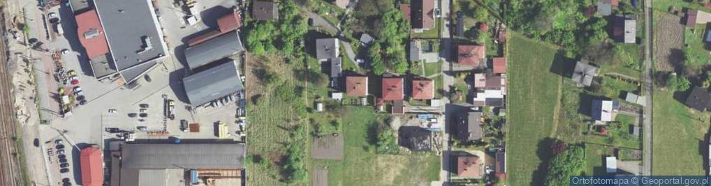 Zdjęcie satelitarne Bluszczowa ul.