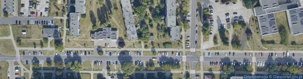 Zdjęcie satelitarne Błażka Ludwika ul.