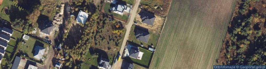 Zdjęcie satelitarne Błękitna ul.