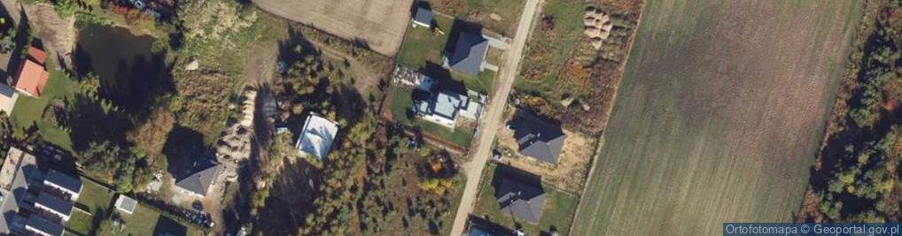 Zdjęcie satelitarne Błękitna ul.