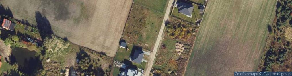 Zdjęcie satelitarne Błękitna ul.
