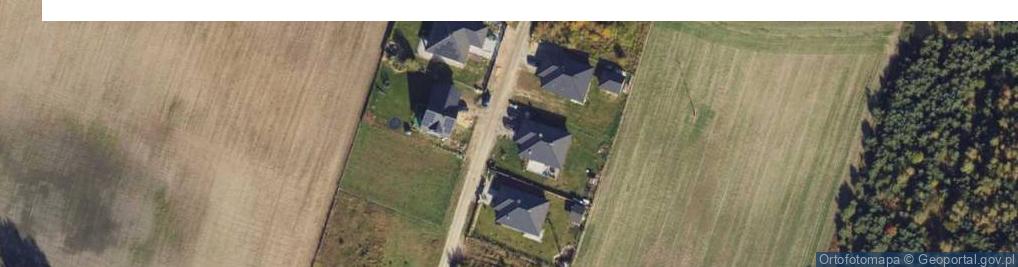 Zdjęcie satelitarne Błękitna ul.