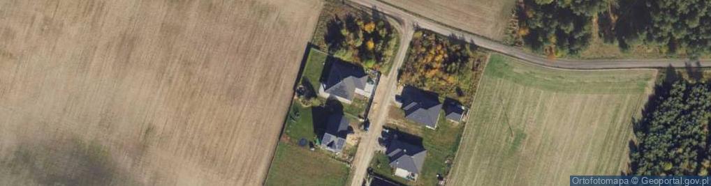 Zdjęcie satelitarne Błękitna ul.
