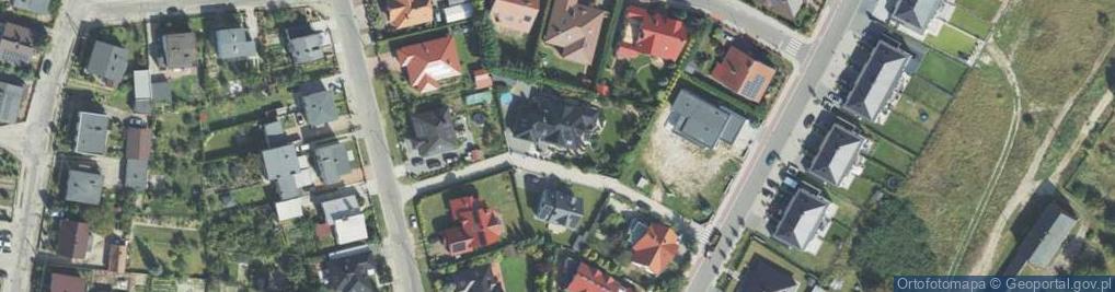 Zdjęcie satelitarne Bluszczowa ul.