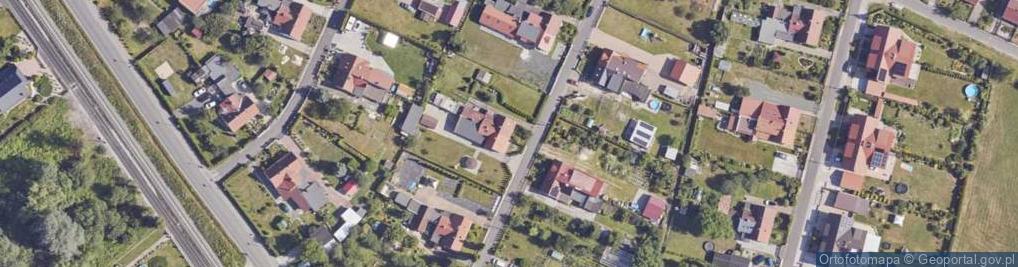 Zdjęcie satelitarne Blacharska ul.