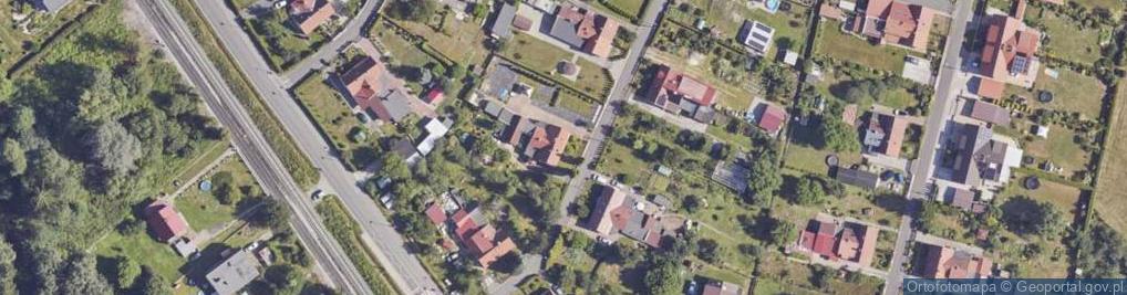 Zdjęcie satelitarne Blacharska ul.