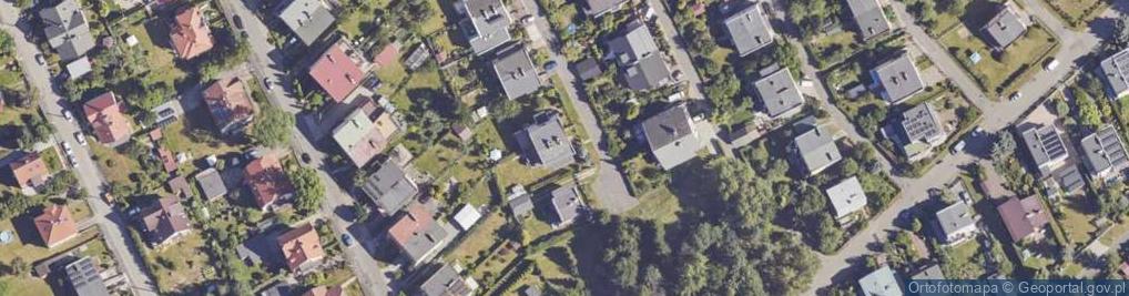 Zdjęcie satelitarne Błękitna ul.