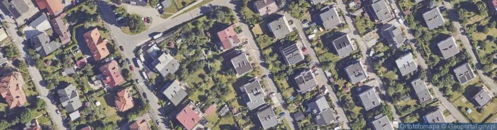 Zdjęcie satelitarne Błękitna ul.