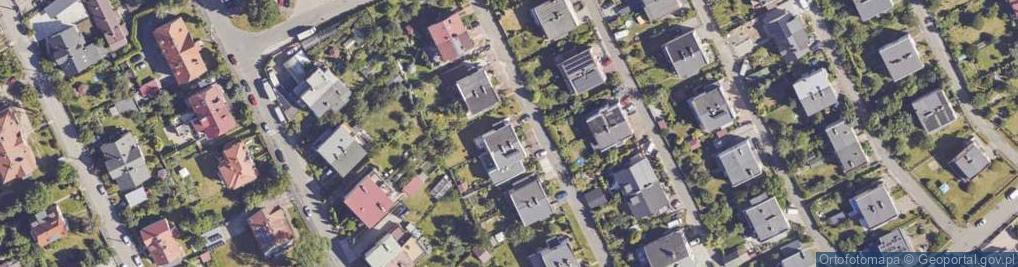 Zdjęcie satelitarne Błękitna ul.