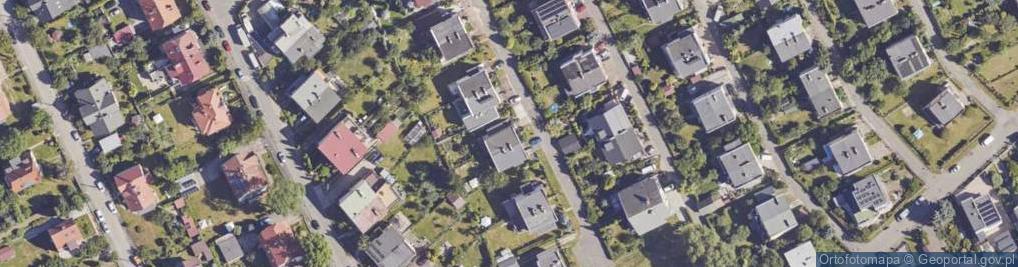 Zdjęcie satelitarne Błękitna ul.