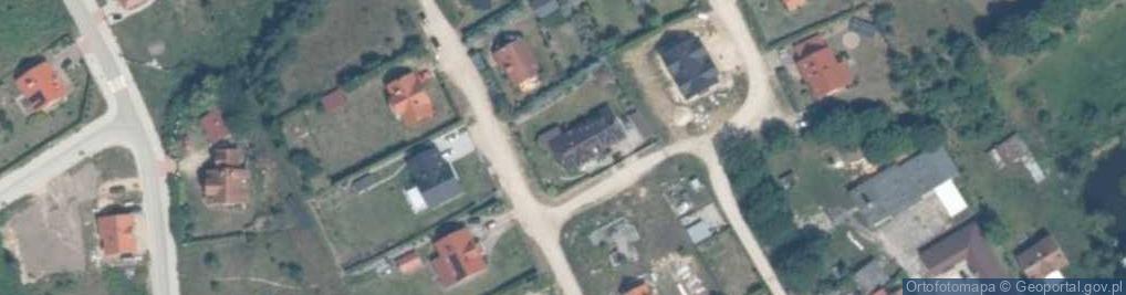 Zdjęcie satelitarne Błękitna ul.