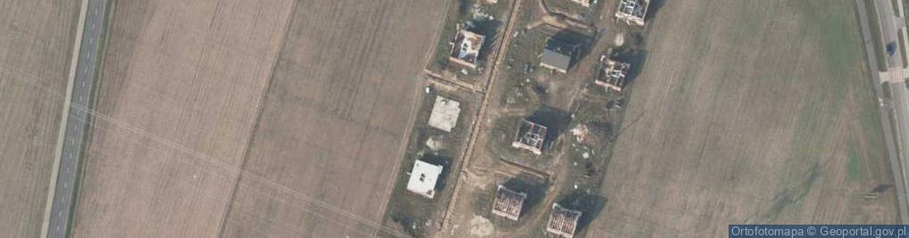 Zdjęcie satelitarne Błyszcząca ul.