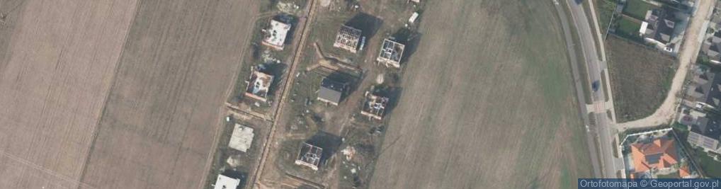 Zdjęcie satelitarne Błyszcząca ul.