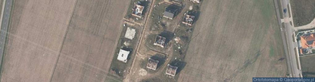 Zdjęcie satelitarne Błyszcząca ul.