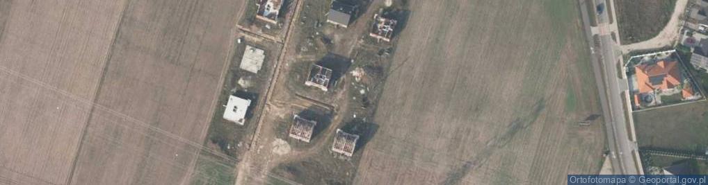 Zdjęcie satelitarne Błyszcząca ul.