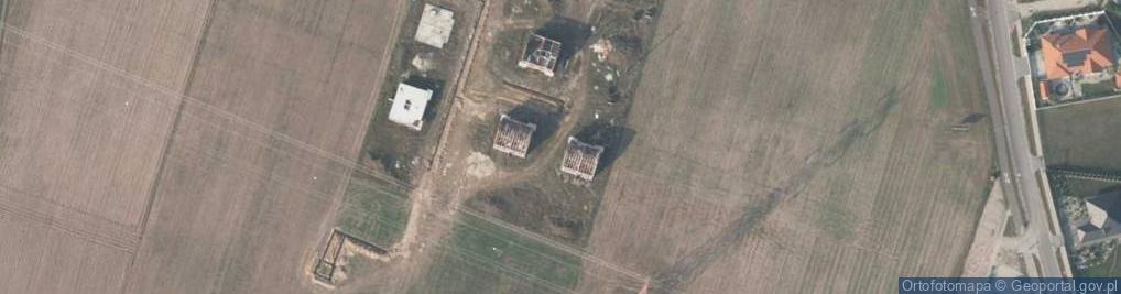 Zdjęcie satelitarne Błyszcząca ul.