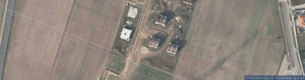 Zdjęcie satelitarne Błyszcząca ul.