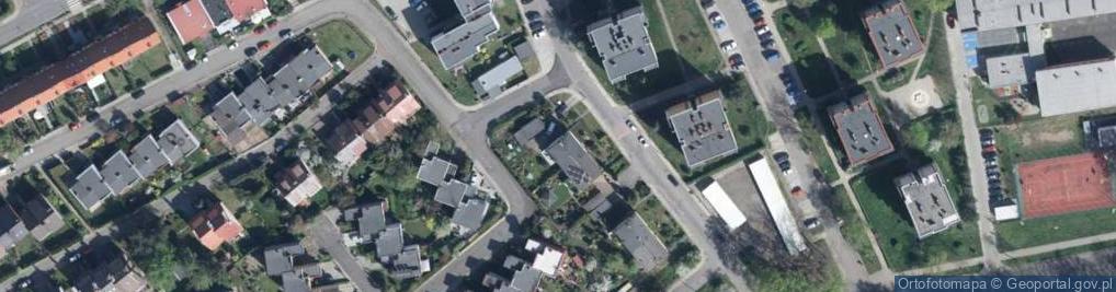 Zdjęcie satelitarne Bławatków ul.