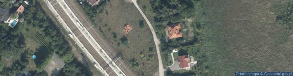 Zdjęcie satelitarne Błękitna ul.