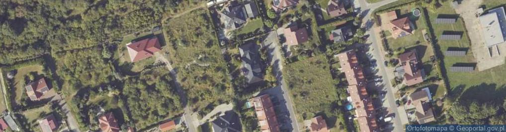 Zdjęcie satelitarne Błękitna ul.