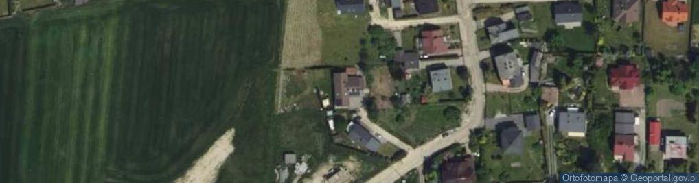 Zdjęcie satelitarne Błękitna ul.