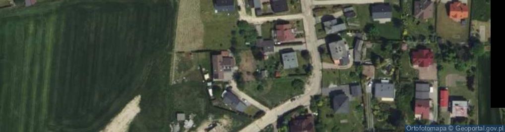 Zdjęcie satelitarne Błękitna ul.
