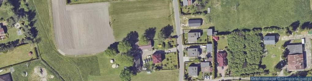 Zdjęcie satelitarne Błękitna ul.