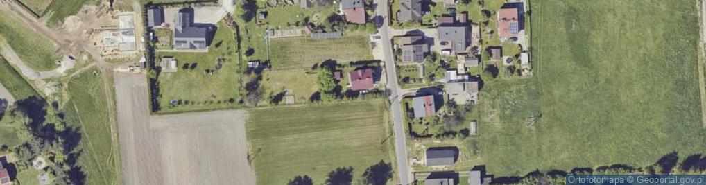 Zdjęcie satelitarne Błękitna ul.