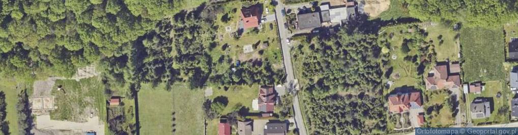 Zdjęcie satelitarne Błękitna ul.