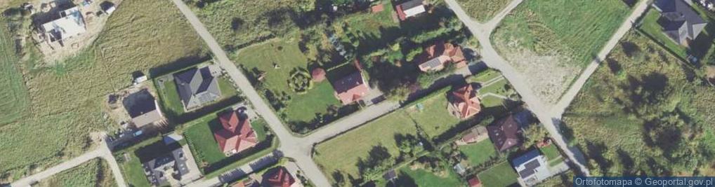 Zdjęcie satelitarne Błękitna ul.