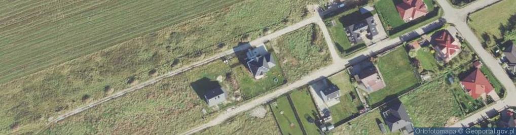 Zdjęcie satelitarne Błękitna ul.