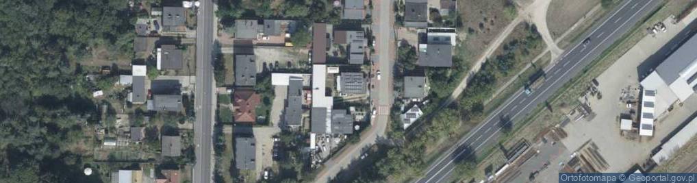 Zdjęcie satelitarne Bluszczowa ul.
