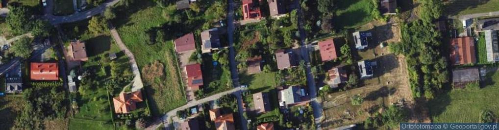 Zdjęcie satelitarne Bluszczowa ul.