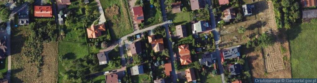 Zdjęcie satelitarne Bluszczowa ul.