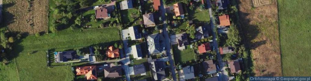Zdjęcie satelitarne Bluszczowa ul.