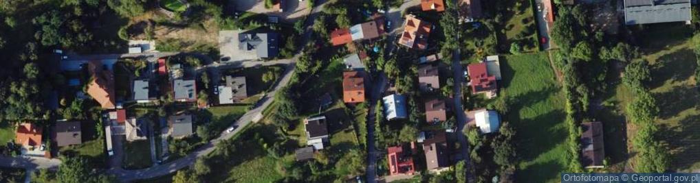 Zdjęcie satelitarne Bluszczowa ul.