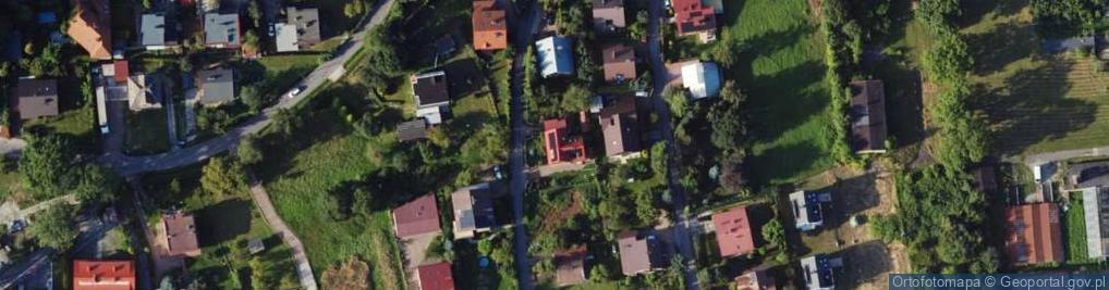 Zdjęcie satelitarne Bluszczowa ul.
