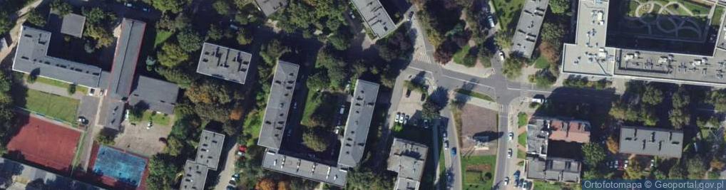 Zdjęcie satelitarne Blachnickiego Franciszka, ks. ul.